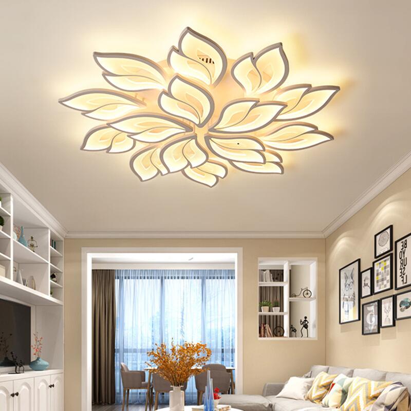 Led Chandelier For Living Room Bedroom Home Light Chandelier Modern Ceiling Chandelier APP Remote Control Function Celing Lamp