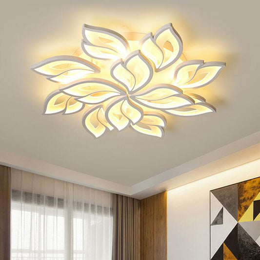 Led Chandelier For Living Room Bedroom Home Light Chandelier Modern Ceiling Chandelier APP Remote Control Function Celing Lamp