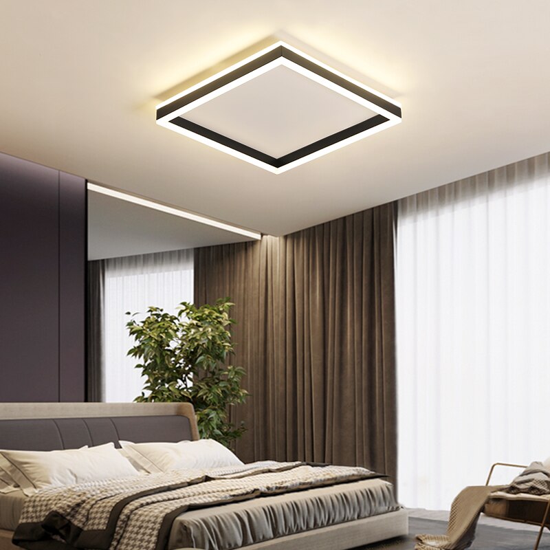 Modern Led Ceiling Chandelier for Living Room Bedroom Indoor Lighting Led Chandelier with Remote Control Function Celing Lamp