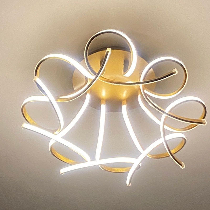 Modern Acrylic Led Ceiling Lights Art LED Ceiling Chandelier with APP remote For Living Room Bedroom Home Decoration lampadario