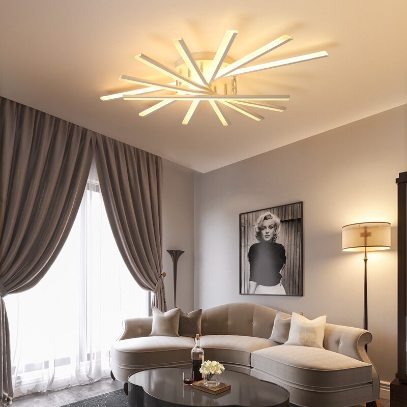 Led Lustre Ceiling Lights Modern Plafonnier Decoration Ceiling Lamp For Livingroom Bed Diningroom lampara techo light fixtures