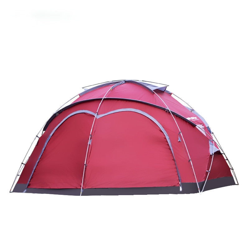 5-8-12 Outdoor Luxury Multi-Person Large Climbing Park Fishing Grassland Yurt Canopy Tent 1 Room With Big Space Gazebo