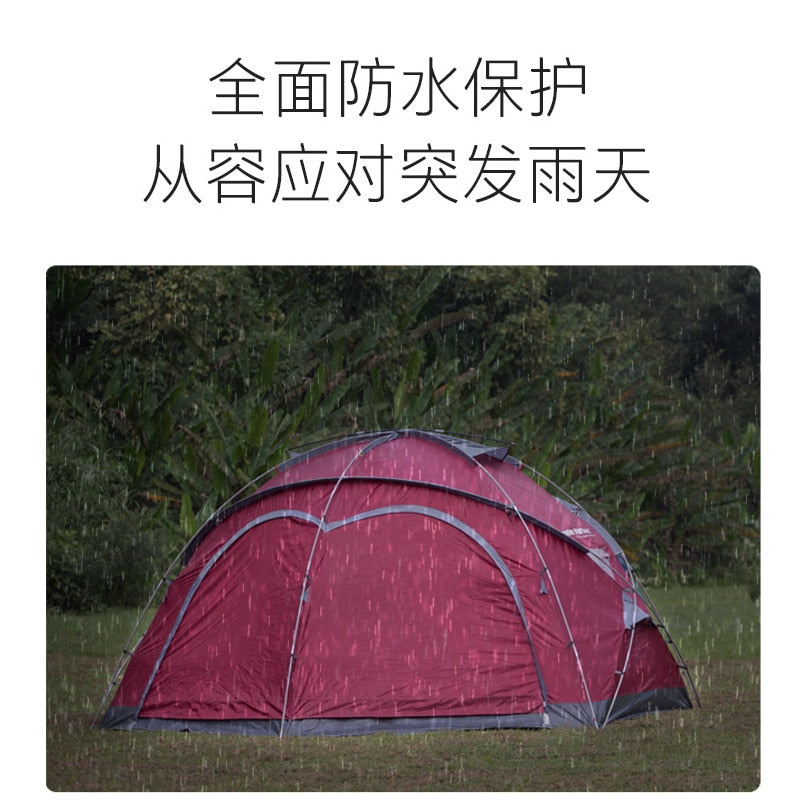 5-8-12 Outdoor Luxury Multi-Person Large Climbing Park Fishing Grassland Yurt Canopy Tent 1 Room With Big Space Gazebo