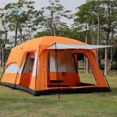 Hot Sale Four Season Winter Camping Outdoor Pop Up Family Glamping Camping Tent