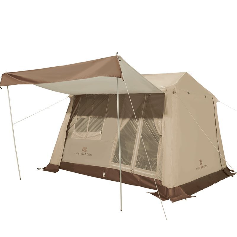 13㎡ Automatic Tent Outdoor Camping Luxury Automatic Tent Waterproof Sunscreen Exquisite Two BedroomsOne Living