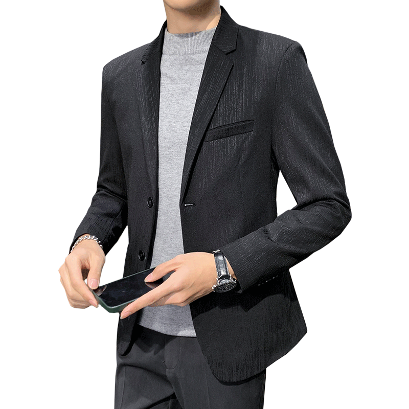 2022 Men's Blazer Fashion Spring Summer Clothing Male Suit Jacket Gradient Color Casual Slim Fit Fancy Party Singer Blazzer Coat