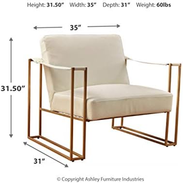 Eclectic Upholstered Accent Chair, Beige & Gold Sillas para barra de cocina Wooden chair Metal chair Outdoor dining chairs Desk