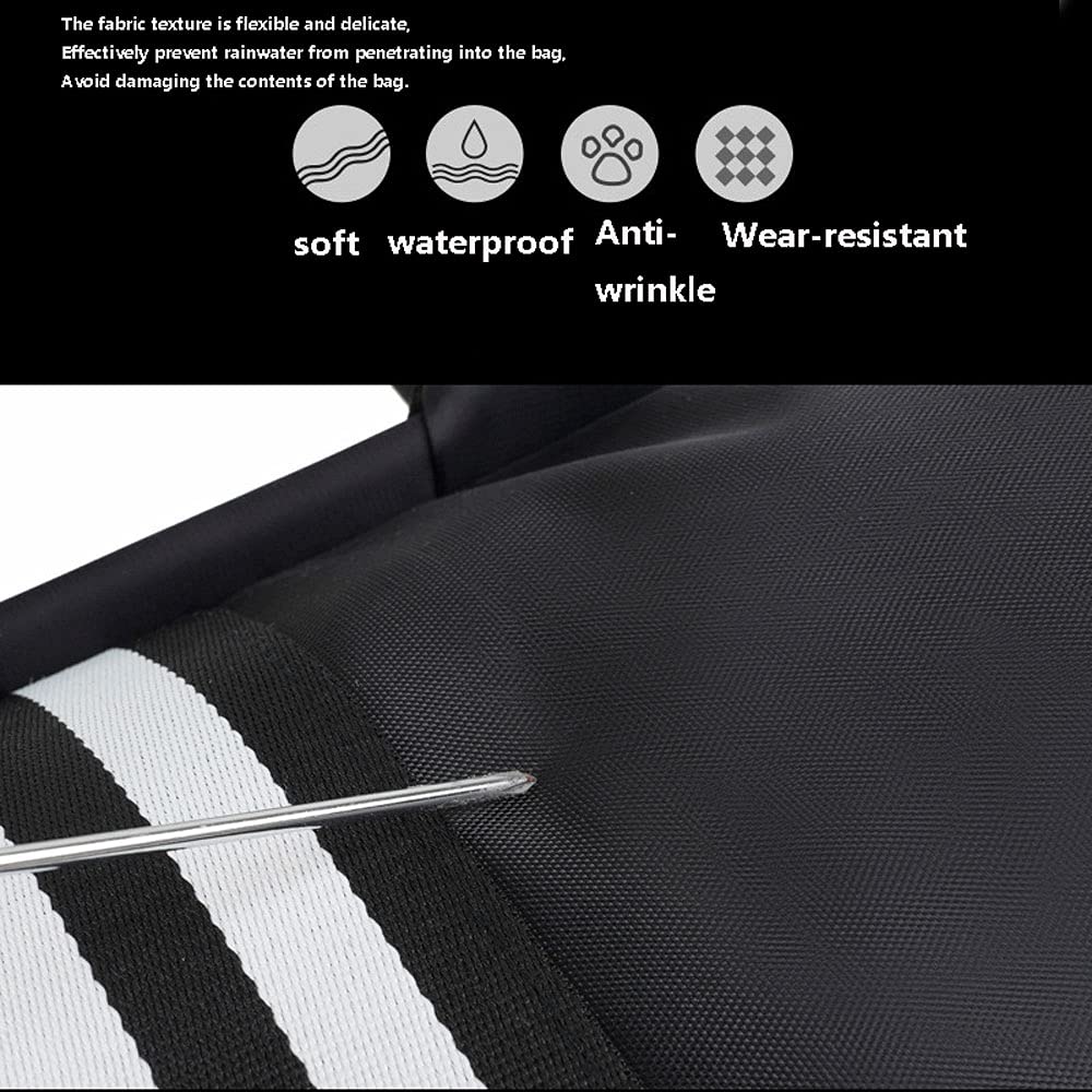 Travel Trolley Bag Men Wheel Rolling Suitcase Lightweight Large Capacity Travel Folding Duffle Bag Weekend Trolley Boarding Bag