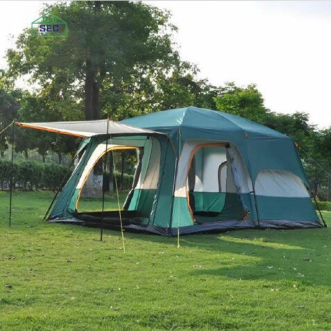 Hot Sale Four Season Winter Camping Outdoor Pop Up Family Glamping Camping Tent