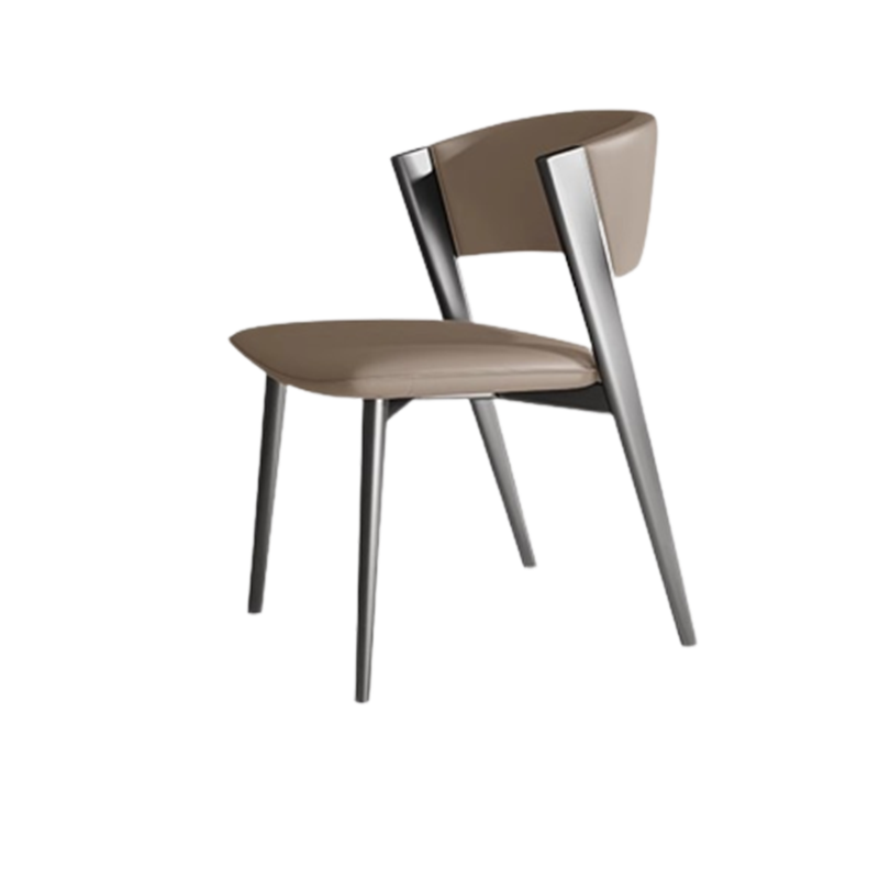 Modern Accent Dining Chair Design Ergonomic Leather Conference Kitchen Chairs Living Room Sillas Cocina Outdoor Furniture LJ50DC