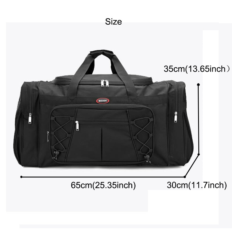 70L Waterproof Oxford Luggage Gym Bags Outdoor Bag Large Traveling Tas For Women Men Travel Dufflel Sac De Sport Handbags Sack